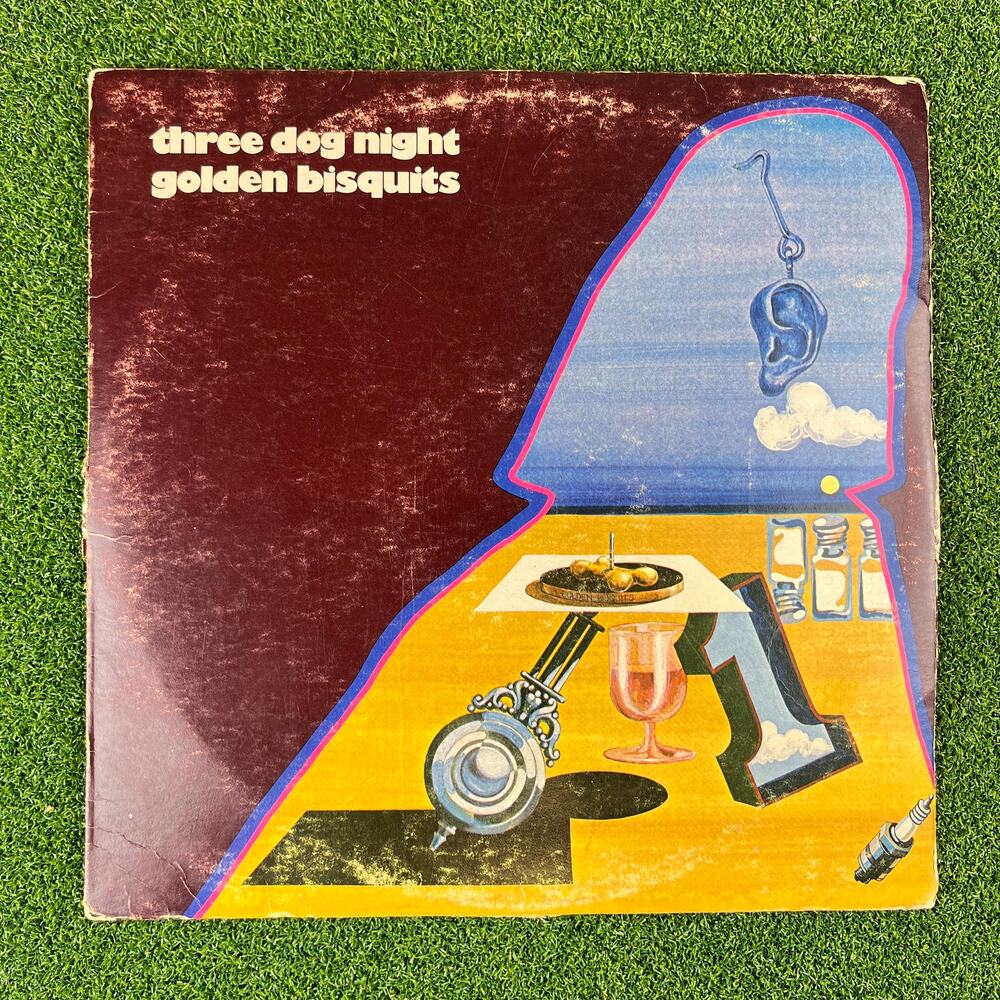 Vintage 1971 Vinyl Album Golden Bisquits Three Dog Night LP Records